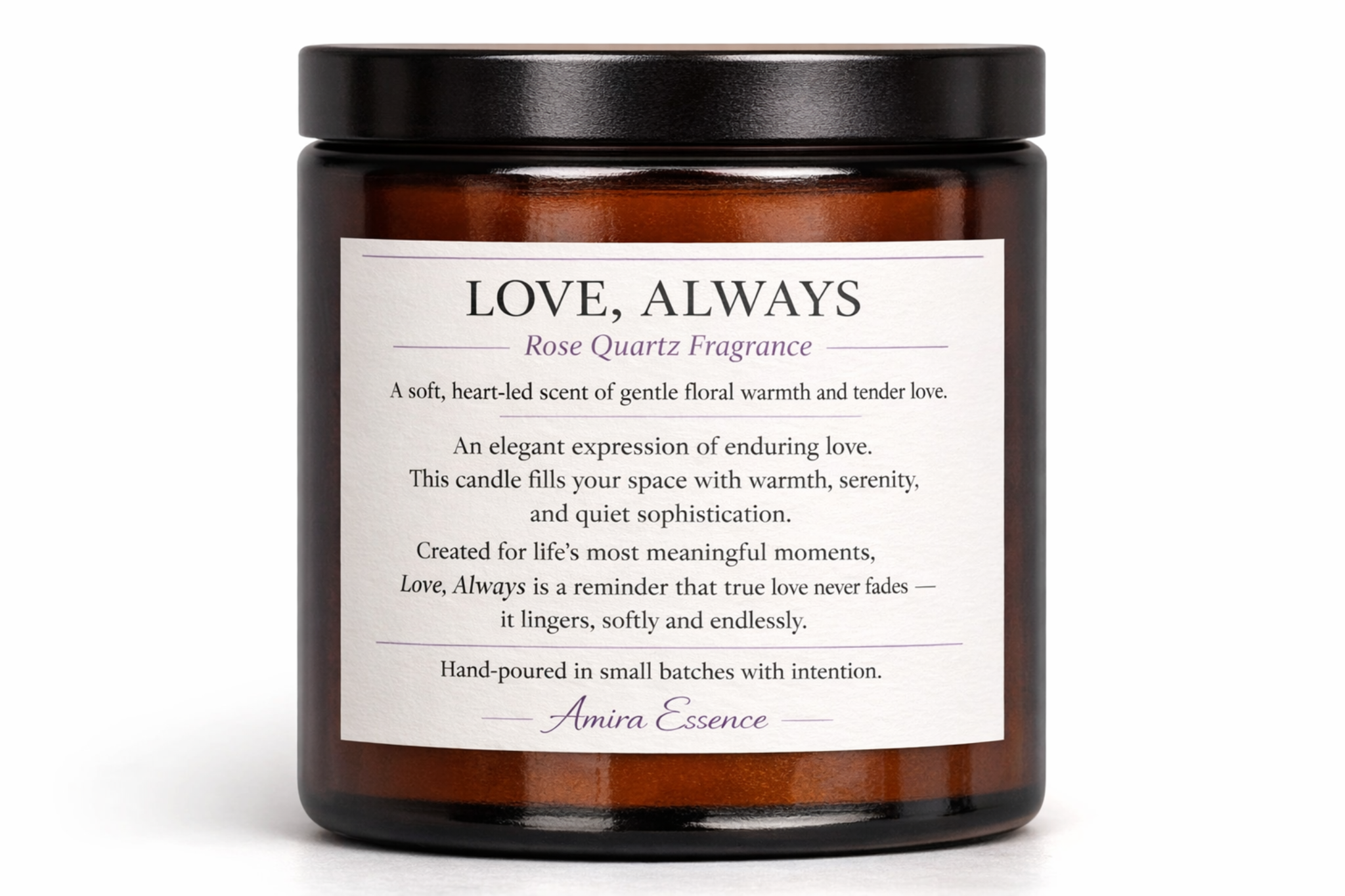 Love Always Candle