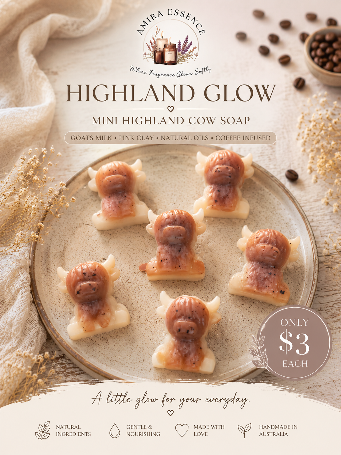Highland Glow Mini Soap