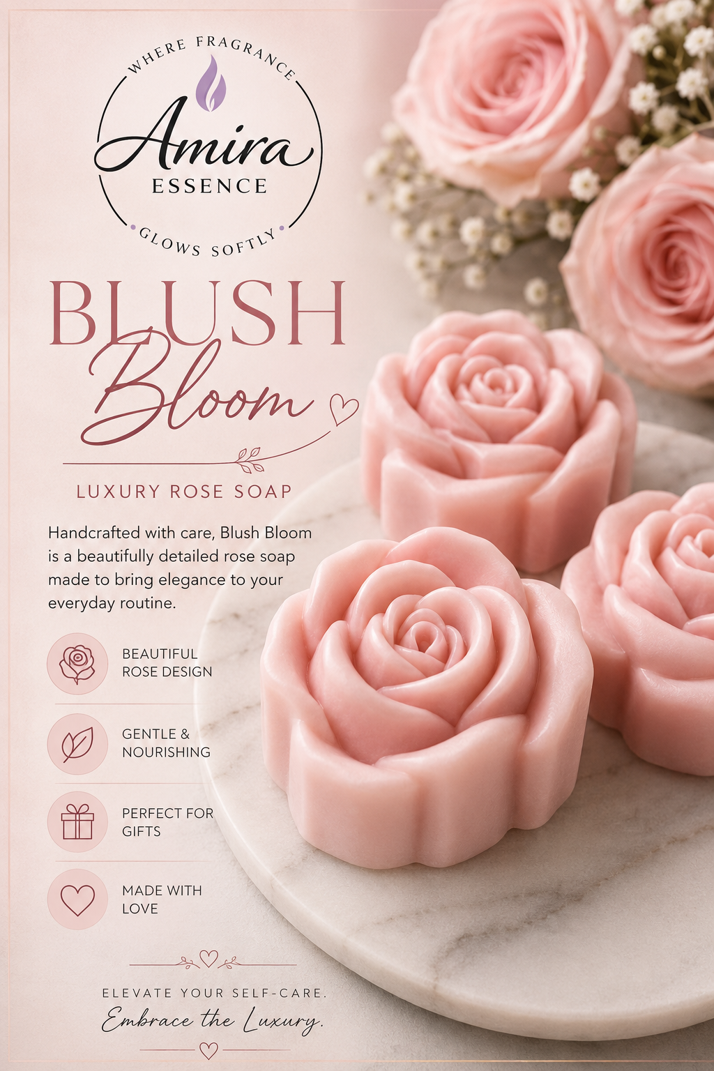 Blush Bloom Soap Bar